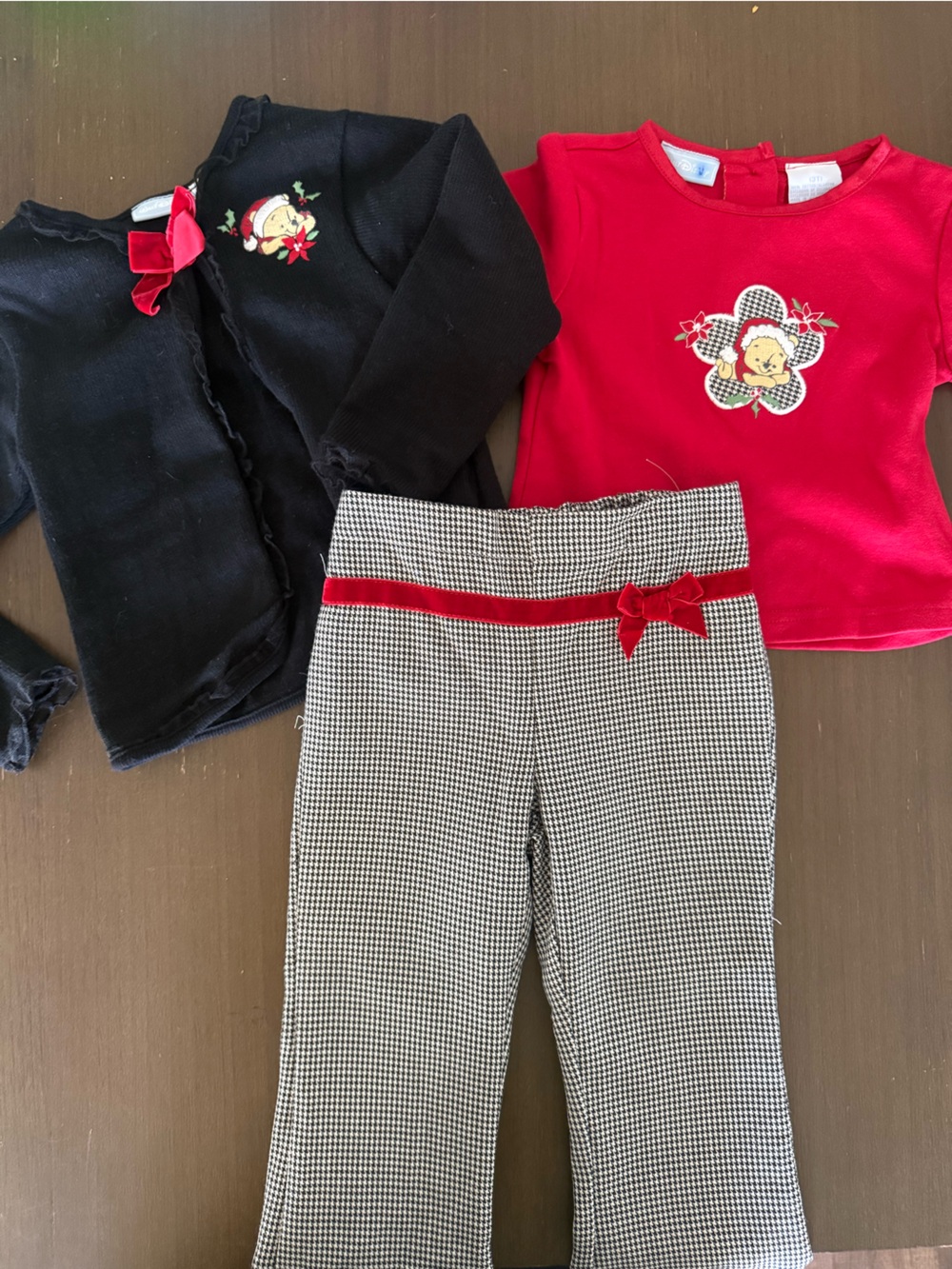 Vintage Winnie the Pooh Christmas Set